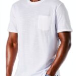JACK & JONES Herren T Shirt Solid Crew Neck – weiß, reguläre Passform-0