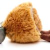 Apricot Lamb unschuldige Zitrone Obst Plüschtiere für Kinder, weiche niedliche Kuscheltier für Baby Mädchen und Jungen, Flauschige unschuldige Zitrone Gelb 8 cm-4