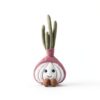 Apricot Lamb Köstliche Zwiebel Plüschtiere für Kinder, weiche niedliche Kuscheltier für Baby Mädchen und Jungen, flauschige Gemüse Zwiebel Lila 24 cm-0