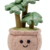 Apricot Lamb Lucky Four Leaf Klee Plüschtiere für Kinder, 16cm grün-0