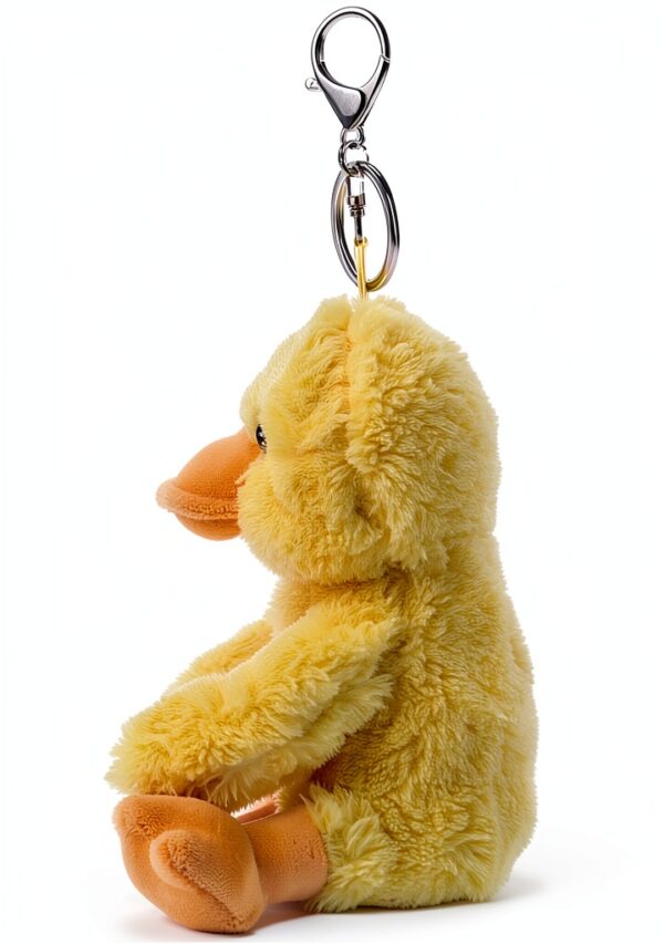 Apricot Lamb Schlüsselanhänger süßer Enten-Plüsch 15 cm gelb für-4