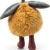 Apricot Lamb unschuldige Zitrone Obst Plüschtiere für Kinder, weiche niedliche Kuscheltier für Baby Mädchen und Jungen, Flauschige unschuldige Zitrone Gelb 8 cm-6