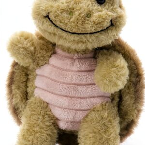 Apricot Lamb Clever Schildkröte Bob Meerestiere Plüschtiere für Kinder, weiche niedliche Kuscheltier für Baby Mädchen und Jungen, Flauschige Clever Schildkröte Bob Grün 15cm-0