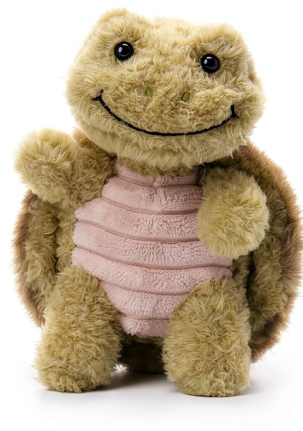 Apricot Lamb Clever Schildkröte Bob Meerestiere Plüschtiere für Kinder, weiche niedliche Kuscheltier für Baby Mädchen und Jungen, Flauschige Clever Schildkröte Bob Grün 15cm-0