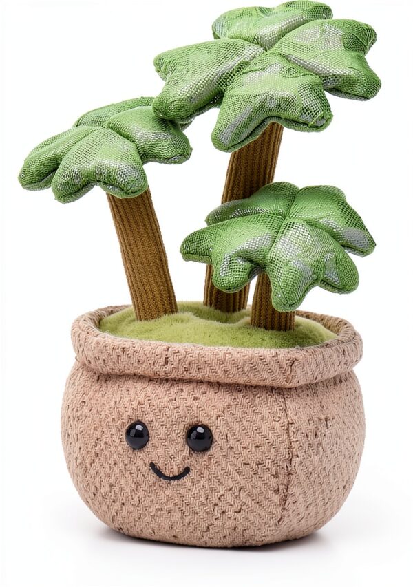 Apricot Lamb Lucky Four Leaf Klee Plüschtiere für Kinder, 16cm grün-3