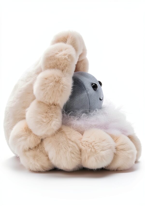 Apricot Lamb Muschel Plüsch Blau 10 cm – weiches Kuscheltier für-3