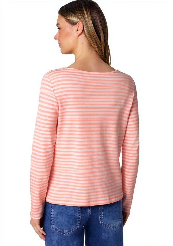 Street One Damen 3228889 Gestreiftes T-Shirt (1er Pack)-1