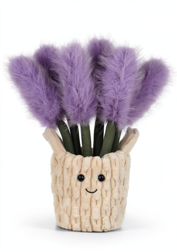 Apricot Lamb Lavendel Blumenkorb 26 cm – weiches Kuscheltier für-0