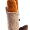 Apricot Lamb Köstliches Baguette Essen Plüschtiere für Kinder, weiche niedliche Kuscheltier für Baby Mädchen und Jungen, Flauschige Köstliches Brot Braun 15cm-4