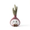 Apricot Lamb Köstliche Zwiebel Plüschtiere für Kinder, weiche niedliche Kuscheltier für Baby Mädchen und Jungen, flauschige Gemüse Zwiebel Lila 24 cm-1