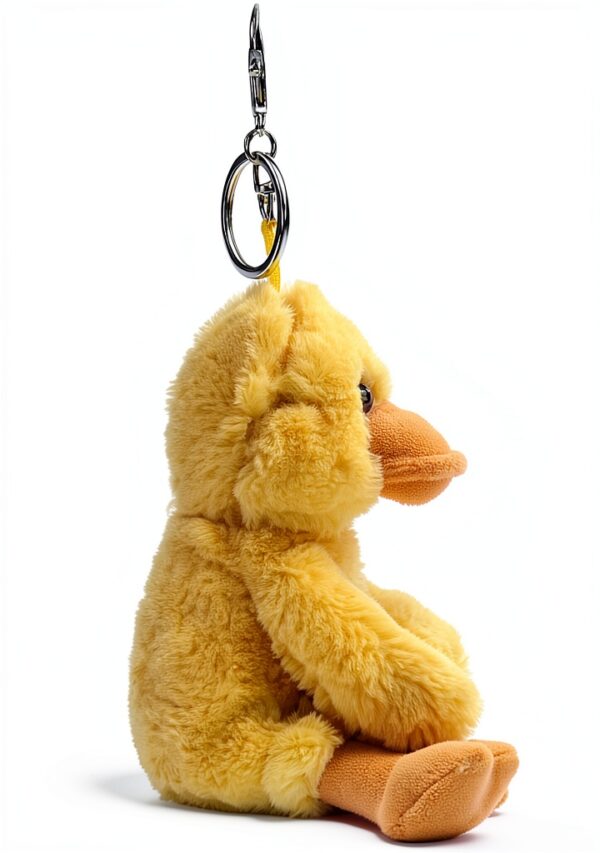 Apricot Lamb Schlüsselanhänger süßer Enten-Plüsch 15 cm gelb für-2