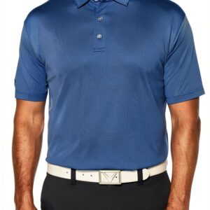 Callaway Herren Poloshirt mit Streifen, XXL Peacoat/Weiß-0