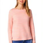Street One Damen 3228889 Gestreiftes T-Shirt (1er Pack)-0