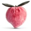 Apricot Lamb Pfirsich Obst Plüschtier 12 cm rosa und weiches-4