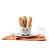 Apricot Lamb Köstliches Baguette Essen Plüschtiere für Kinder, weiche niedliche Kuscheltier für Baby Mädchen und Jungen, Flauschige Köstliches Brot Braun 15cm-1