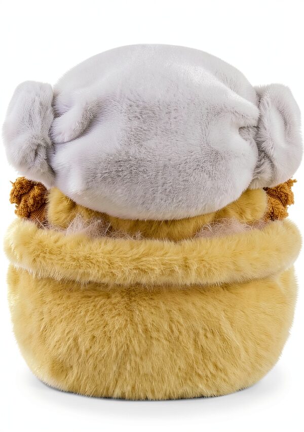 Apricot Lamb Bade Ente Plüschtiere für Kinder, weiche niedliche Kuscheltier für Baby Mädchen und Jungen, Flauschige Bade Ente Gelb 15cm-3
