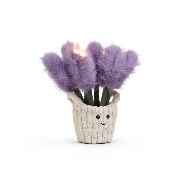 Apricot Lamb Lavendel Blumenkorb 26 cm – weiches Kuscheltier für-1