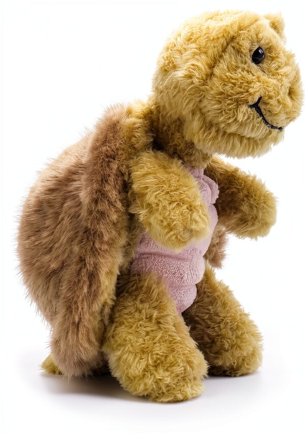 Apricot Lamb Clever Schildkröte Bob Meerestiere Plüschtiere für Kinder, weiche niedliche Kuscheltier für Baby Mädchen und Jungen, Flauschige Clever Schildkröte Bob Grün 15cm-3
