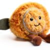 Apricot Lamb unschuldige Zitrone Obst Plüschtiere für Kinder, weiche niedliche Kuscheltier für Baby Mädchen und Jungen, Flauschige unschuldige Zitrone Gelb 8 cm-0
