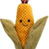 Apricot Lamb – Kuscheltier frischer Mais 17 cm – Gemüse Plüschtier Plüsch Spielzeug weich&waschbar Geschenk für Kinder Baby Mädchen Junge-4