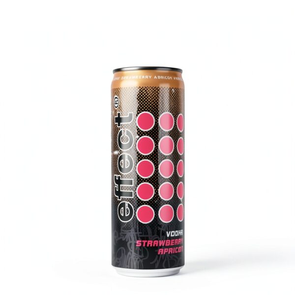 effect VODKA STRAWBERRY APRICOT Mixgetränk – 12 x 330 ml Dosen,-2