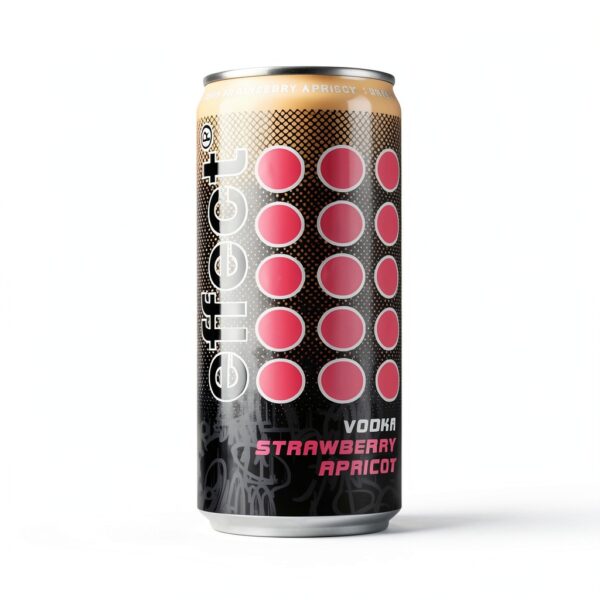 effect VODKA STRAWBERRY APRICOT Mixgetränk – 12 x 330 ml Dosen,-1