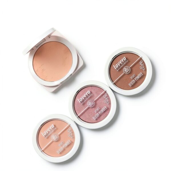 lavera Velvet Blush Powder Rosy Peach 01 - matt, Bio-Mandelöl &-5