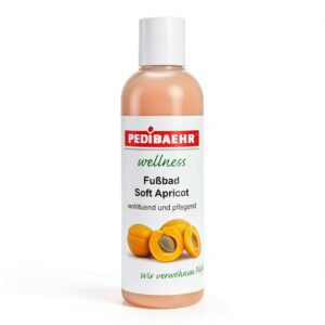 Pedibaehr Wellness Fußbad Soft Apricot ohne Spender wohltuend und pflegend, 200 ml-0