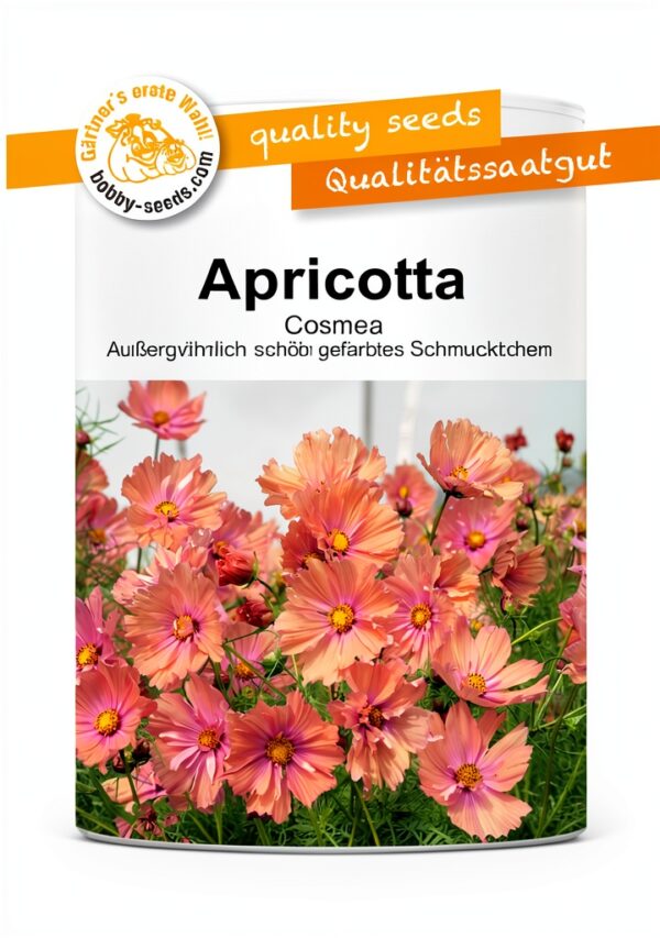 Blumensamen Apricotta Cosmee Portion-0